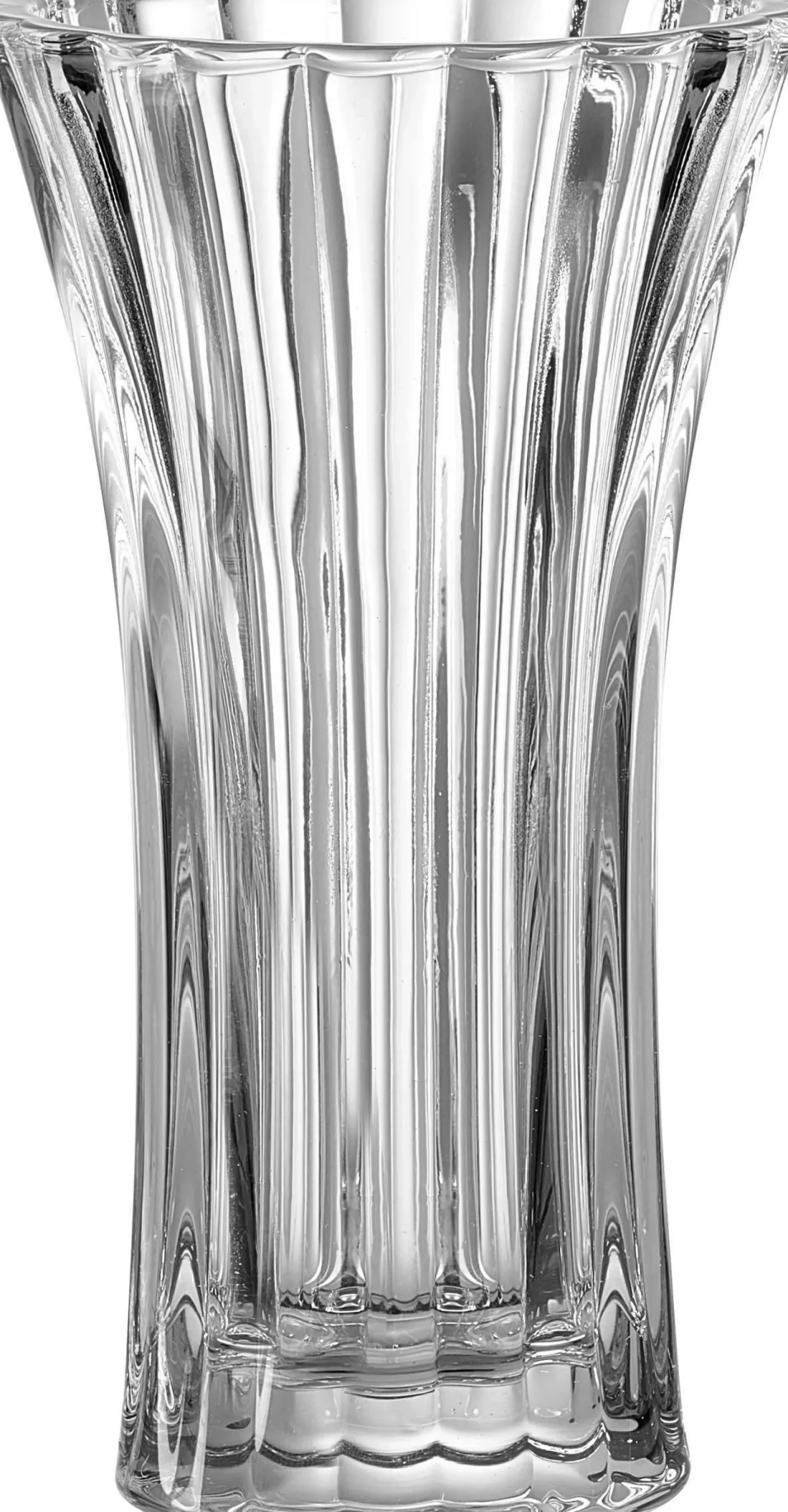 Vase Finn | 11 x 11 x 20 cm | Relief gerade Vase