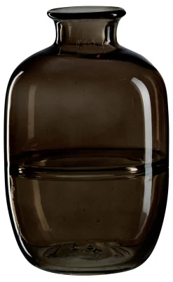 Online Vase Larissa | 12 x 12 x 16 cm | braun Vase