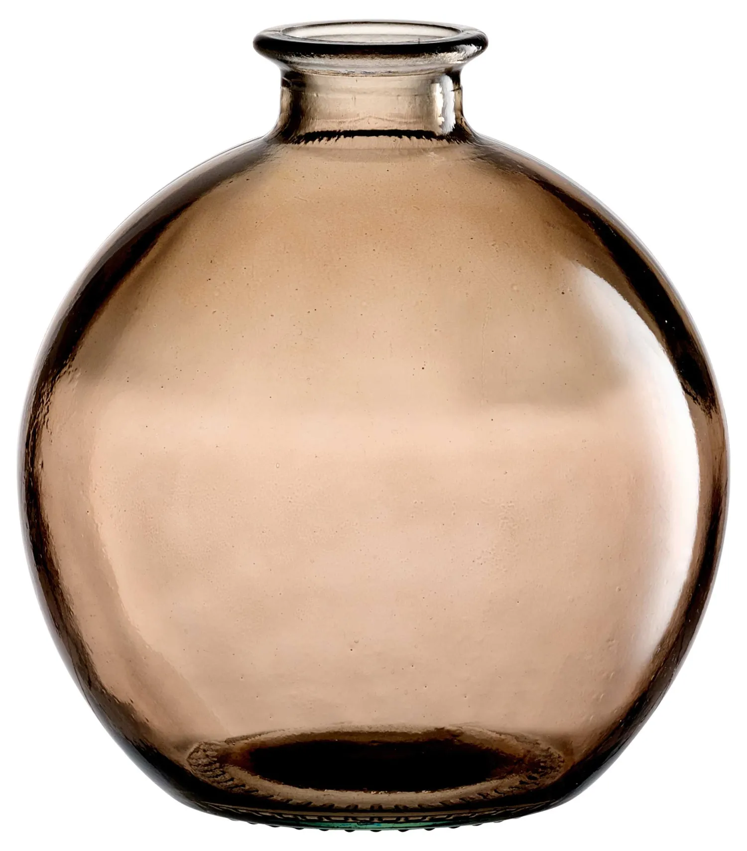 Online Vase Marokko | 14 x 14 x 17,5 cm | braun | kugelförmig Vase
