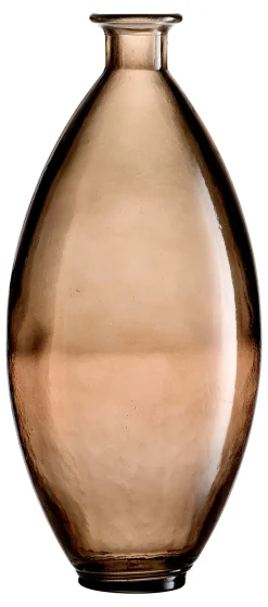 Clearance Vase Marokko | 16 x 16 x 39 cm | braun | flaschenförmig Vase