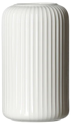 Vase Nora | 9 x 9 x 16 cm | weiss Vase