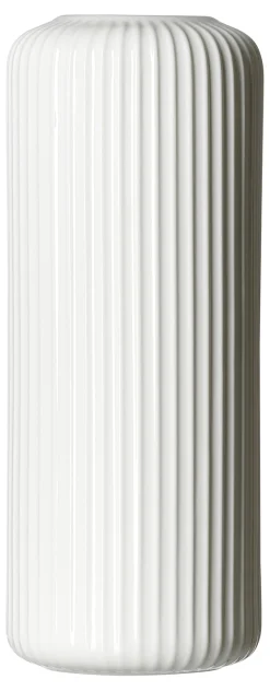 Discount Vase Nora | 9,5 x 9,5 x 24 cm | weiss Vase