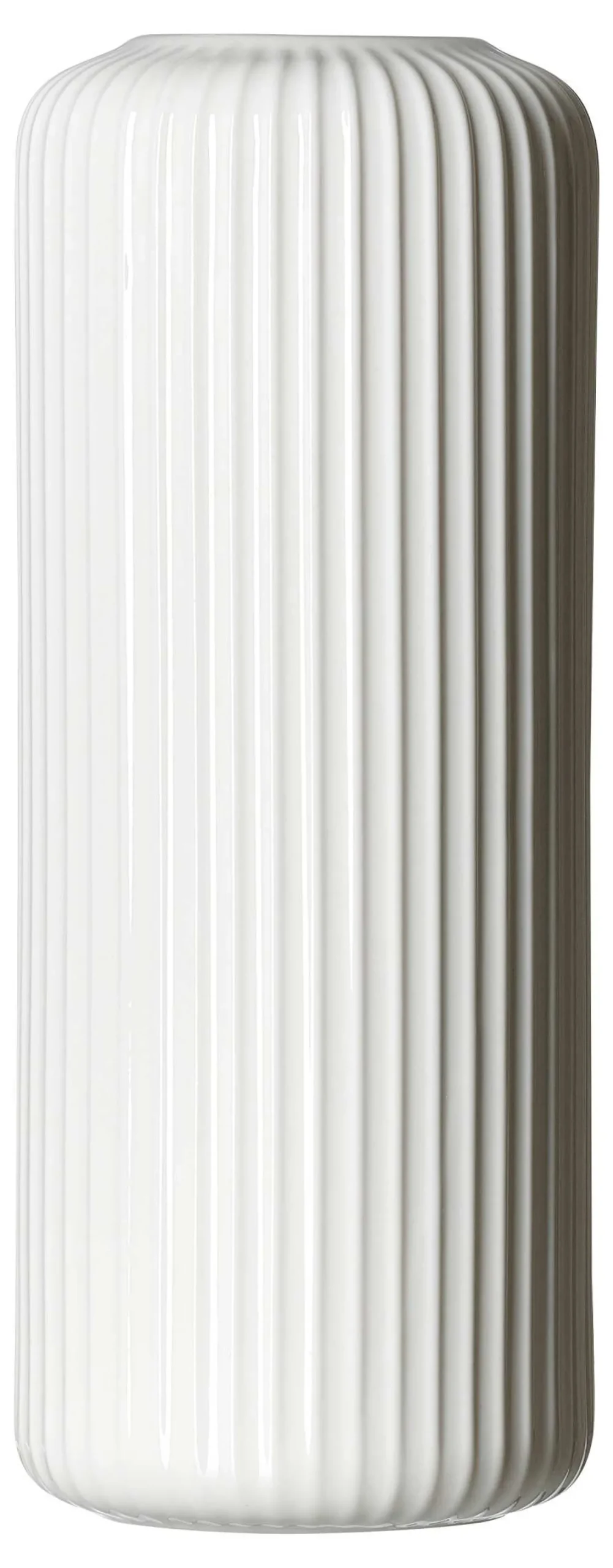 Discount Vase Nora | 9,5 x 9,5 x 24 cm | weiss Vase