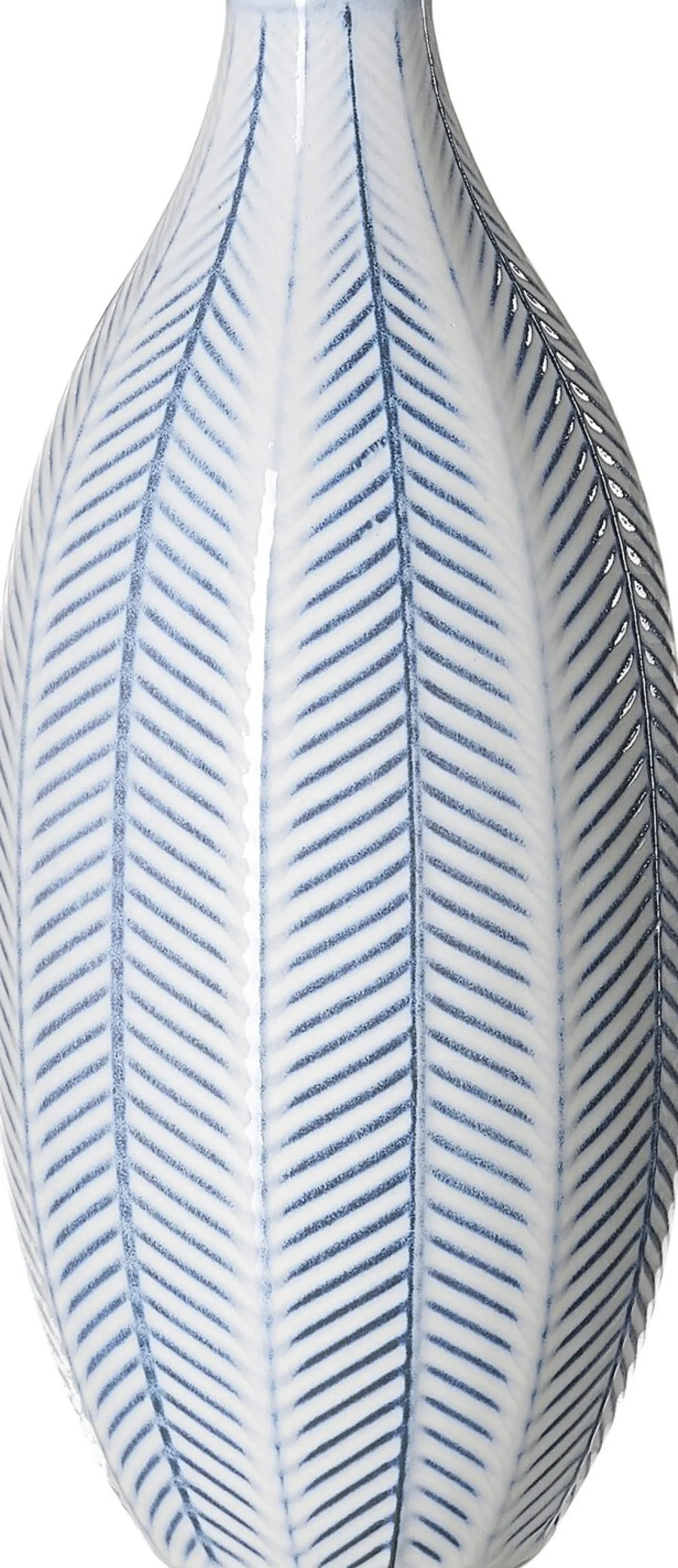 Sale Vase Reef | 10 x 10 x 23 cm | blau Vase