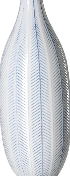 Vase Reef | 16 x 16 x 40 cm | blau Vase