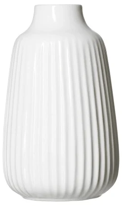 Clearance Vase Sanremo | 12 x 12 x 24 cm | weiss Vase