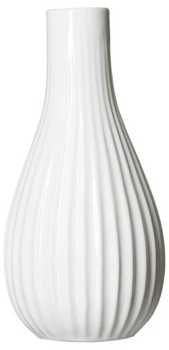 Vase Sanremo | 14,5 x 14,5 x 30 cm | weiss Vase