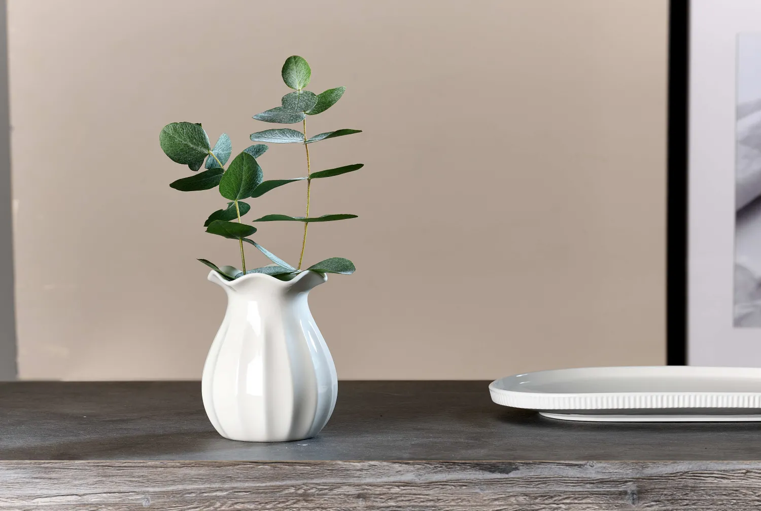 Hot Vase Thea | 10 x 10 x 12 cm | weiss Vase