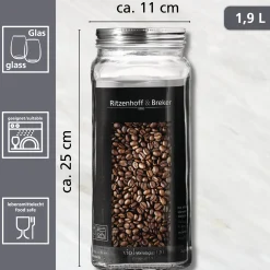 Clearance Vorratsdose Vio | 1,9 Liter | eckig Dose