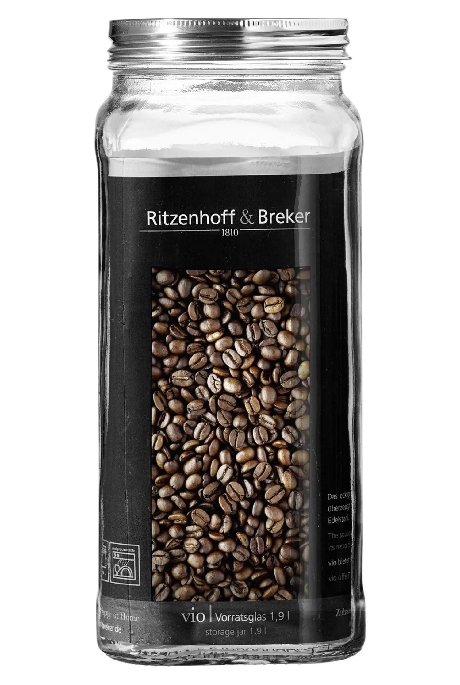 Clearance Vorratsdose Vio | 1,9 Liter | eckig Dose