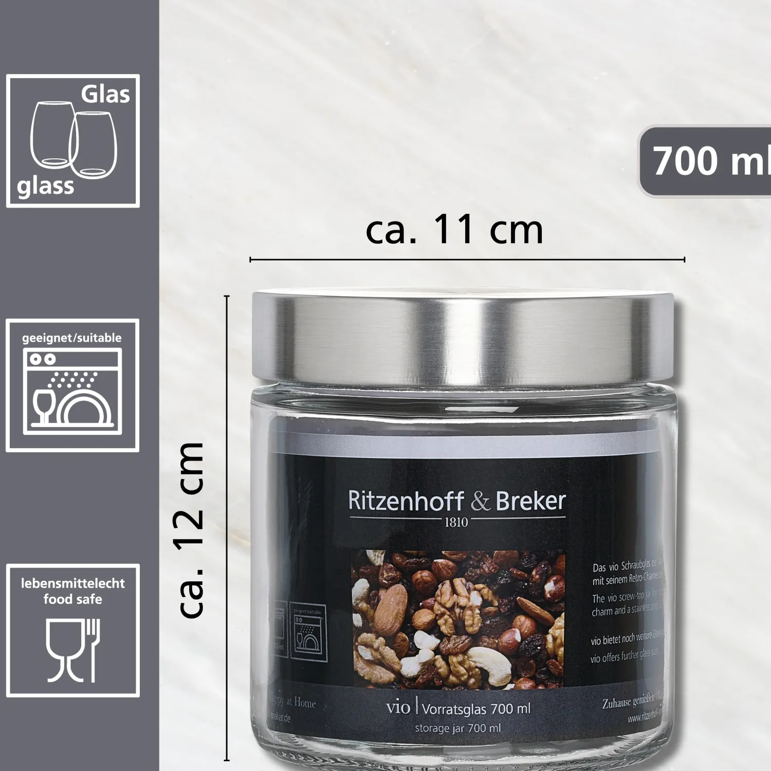 New Vorratsdose Vio | 700 ml Dose