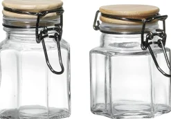Vorratsglas Esperanza | 90 ml | 6-eckig | auf Tray Vorratsglas