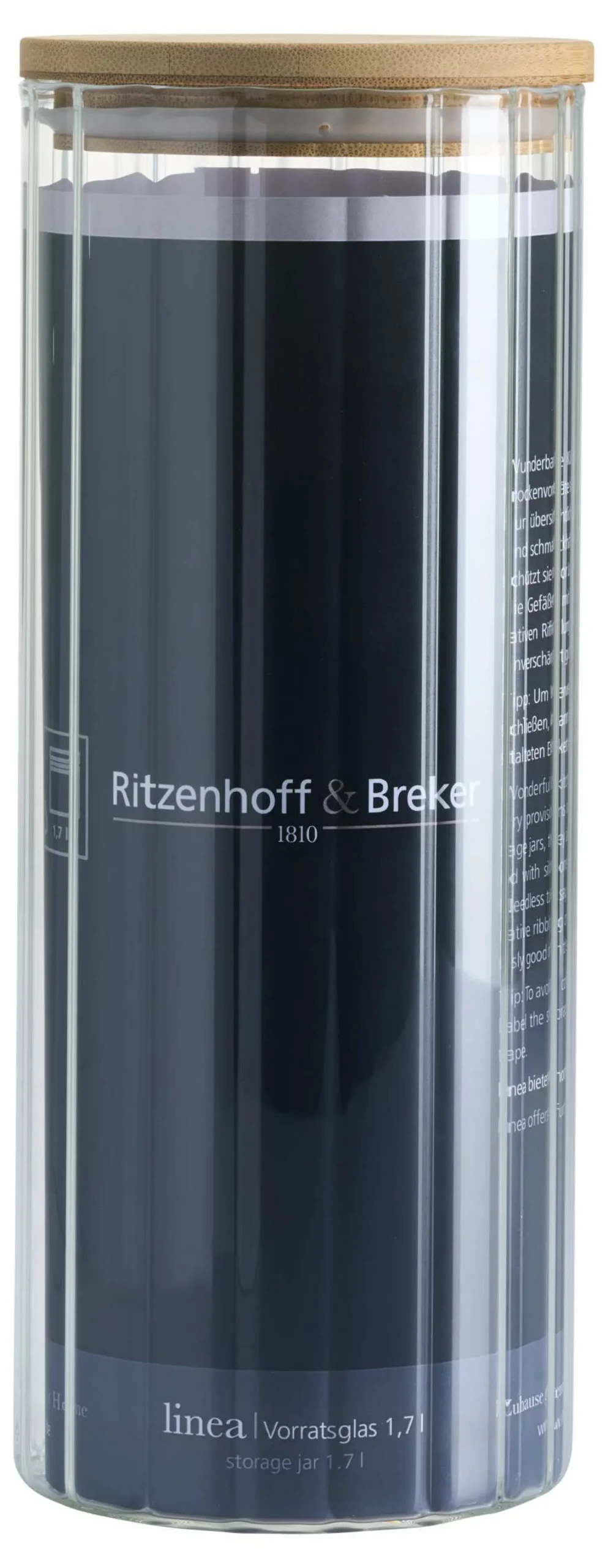 Vorratsglas Linea | 1,7 Liter Vorratsglas
