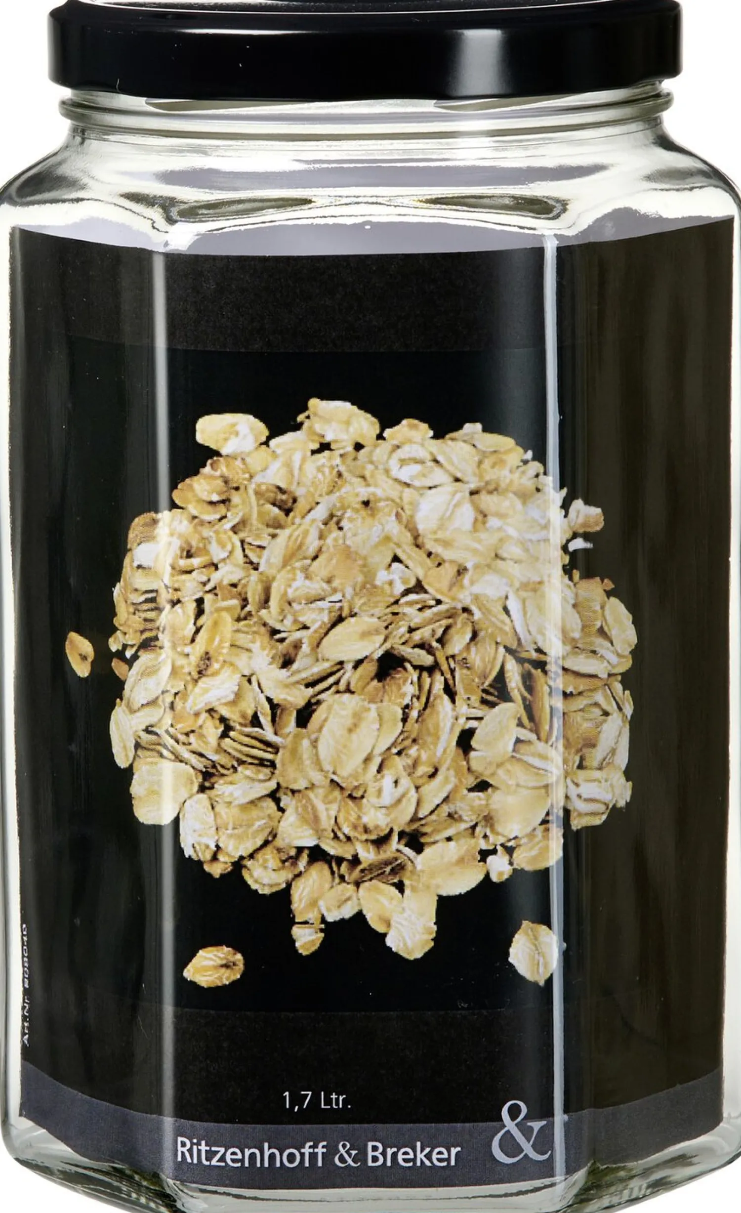 Discount Vorratsglas Mara | 1,7 Liter | 6-eckig Vorratsglas