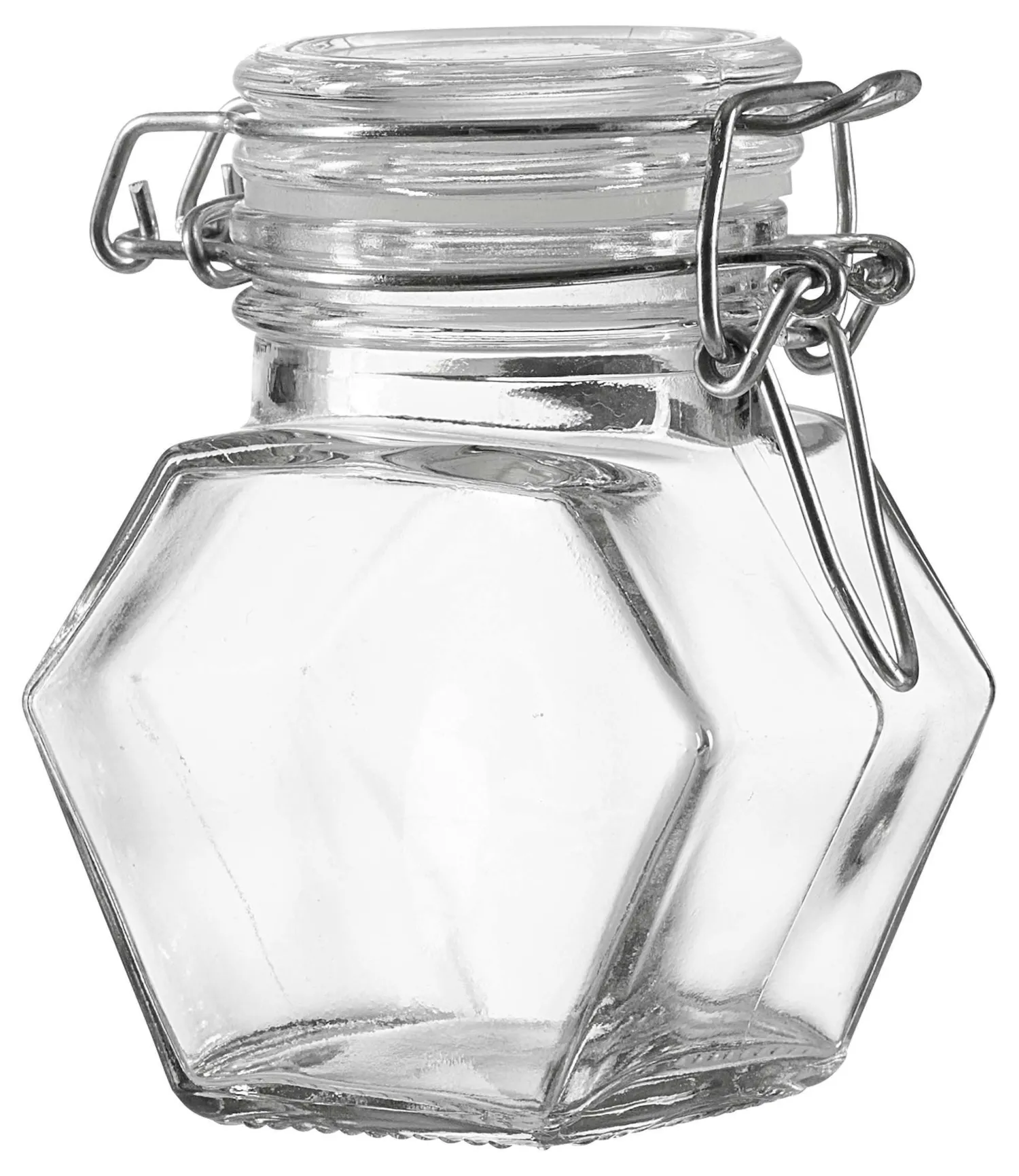 Discount Vorratsglas Spicy | 130 ml | 6-eckig Vorratsglas