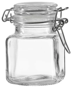 New Vorratsglas Spicy | 100 ml | quadratisch Vorratsglas