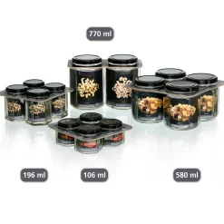Sale Vorratsgläser-Set Mara | 2-teilig | 770 ml Vorratsgläser-Set