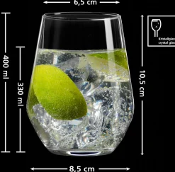 Outlet Wassergläser-Set Mambo | 4-teilig | 400 ml Gläser-Set