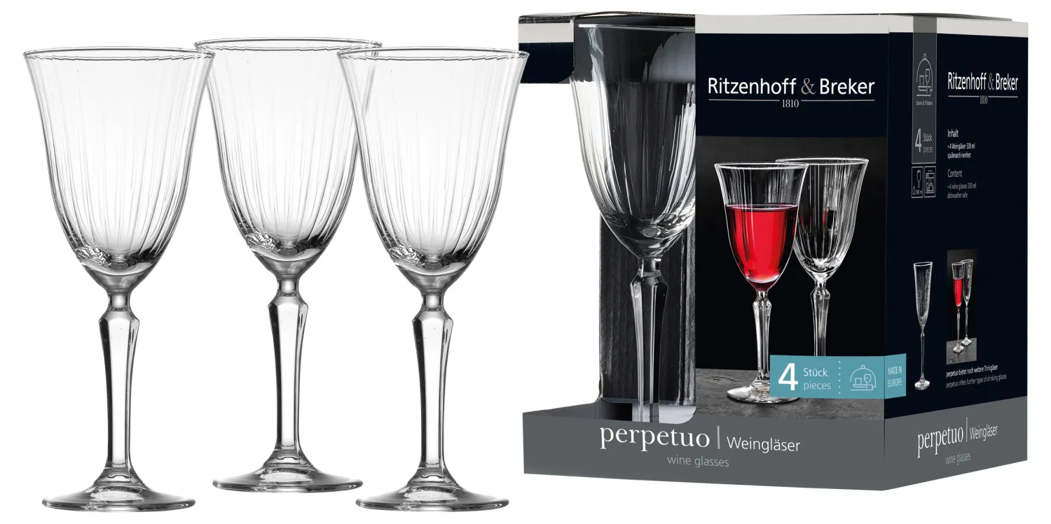 Online Weingläser-Set Perpetuo | 4-teilig | 330 ml Gläser-Set