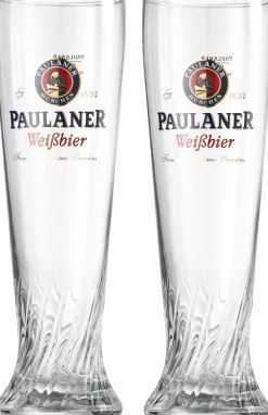 New Weizenbiergläser-Set Paulaner | 2-teilig | 500 ml Gläser-Set