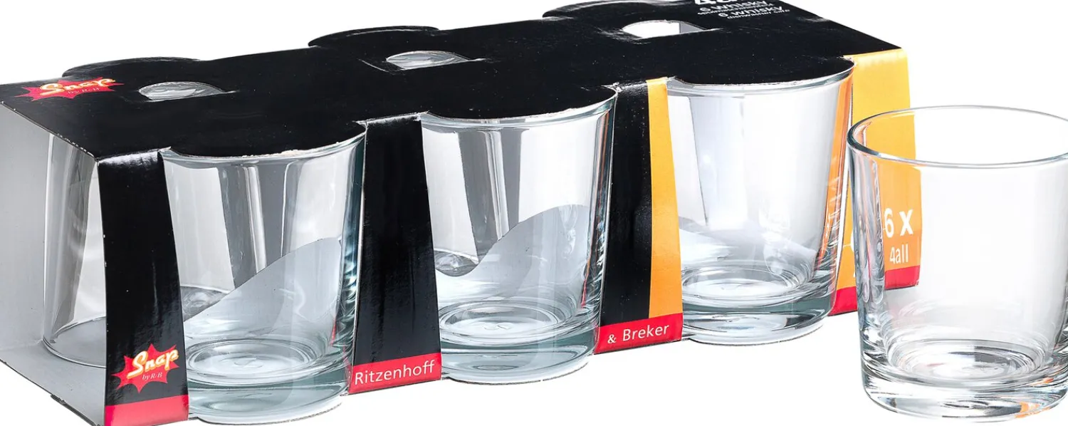 Best Whiskygläser-Set Vio | 6-teilig | 260 ml Gläser-Set