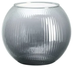 Sale Windlicht Elysia | 19 x 19 x 16 cm | silber glänzend | kugelförmig Windlicht