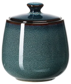 Online Zuckerdose Bali | 9 x 9 x 10 cm | blau Zuckerdose