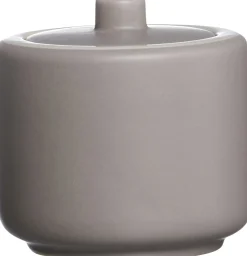 Clearance Zuckerdose Jasper | 8,5 x 8,5 x 8 cm | taupe Zuckerdose