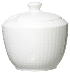 Hot Zuckerdose Saphir | 9,5 x 9,5 x 9 cm | weiss Zuckerdose